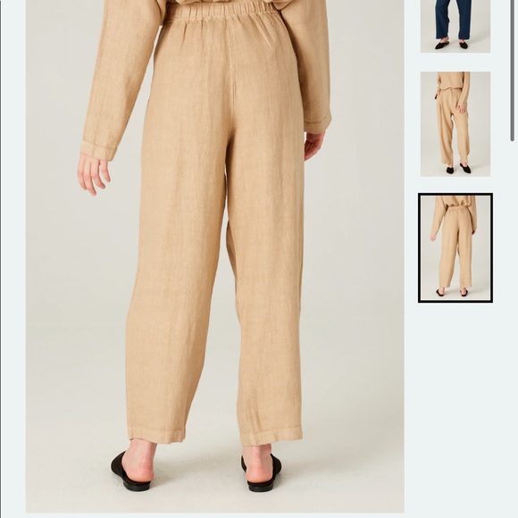 Filisofia “Anna” linen pants size small in navy - Picture 3 of 3